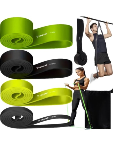 Mankštos juostų rinkinys - 4 vnt. Trizandas 24305