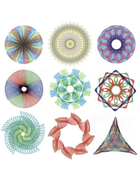 Piešimo rinkinys - Maaleo 24346 spirografas