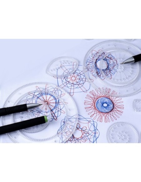 Piešimo rinkinys - Maaleo 24346 spirografas