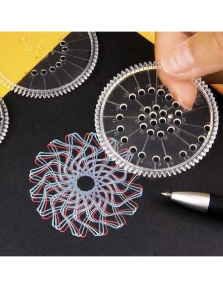 Piešimo rinkinys - Maaleo 24346 spirografas