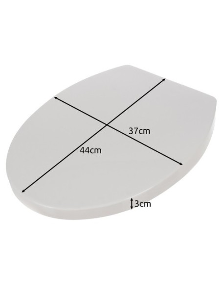 Ruhhy 24547 lėtai užsidaranti tualeto sėdynė