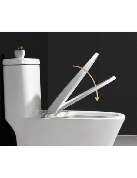 Ruhhy 24547 lėtai užsidaranti tualeto sėdynė