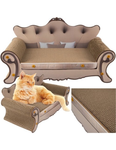 Katės draskymas - sofa Purlov 24285