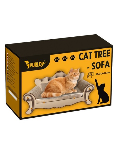 Katės draskymas - sofa Purlov 24285