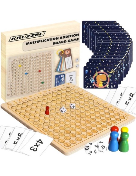 Daugybos lentelė - stalo žaidimas Kruzzel 24639