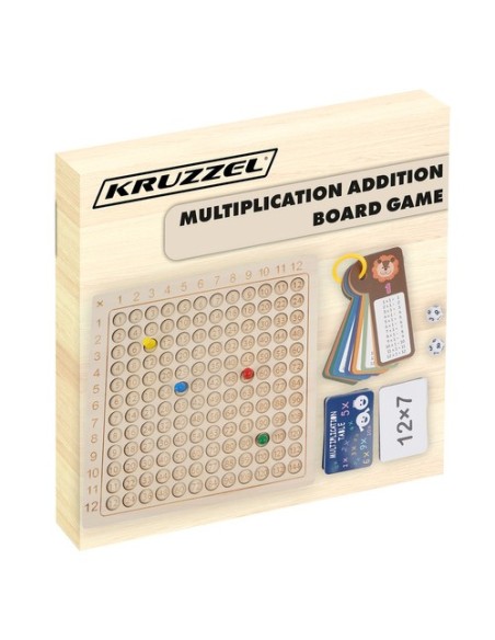 Daugybos lentelė - stalo žaidimas Kruzzel 24639