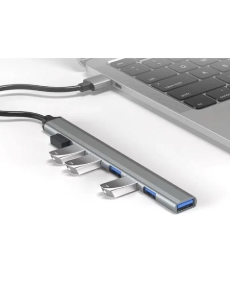 USB HUB – 1 prievadas 3.2 + 6 prievadai 2.0 Izoxis 24374