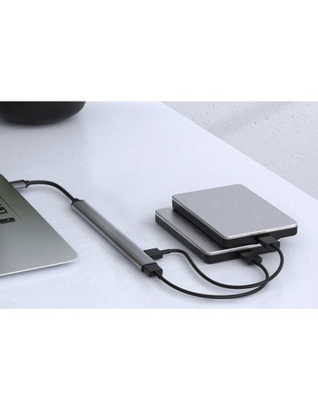 USB HUB – 1 prievadas 3.2 + 6 prievadai 2.0 Izoxis 24374