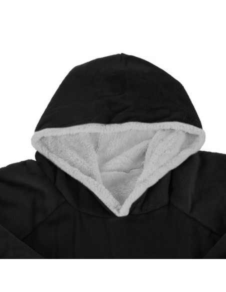 XXL megztinis - juoda antklodė Ruhhy 24403