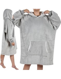 XXL megztinis - pilka antklodė Ruhhy 24402