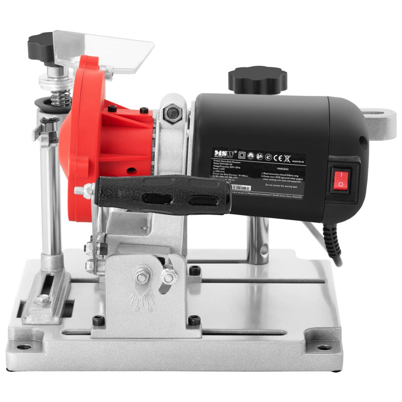 Diskinių pjūklų galandimo mašina, elektrinė, sk. 90-400mm 110W