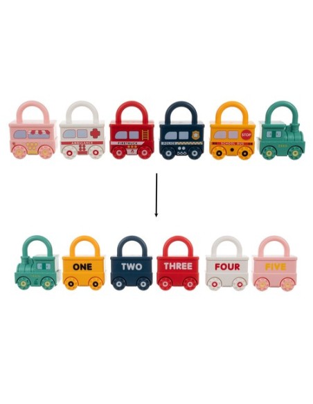 Mokomoji dėlionė - žaislinis automobilis 24712