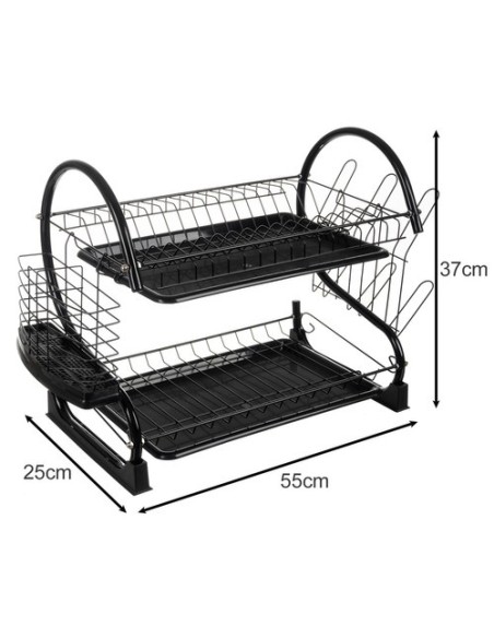 Ruhhy 24634 dviejų lygių indų džiovintuvas