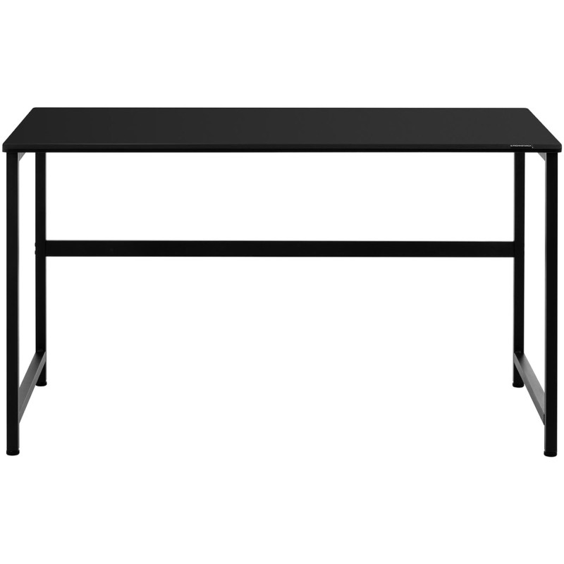 Pramoninis kompiuterio stalas ant metalinio rėmo 120 x 60 cm juodas