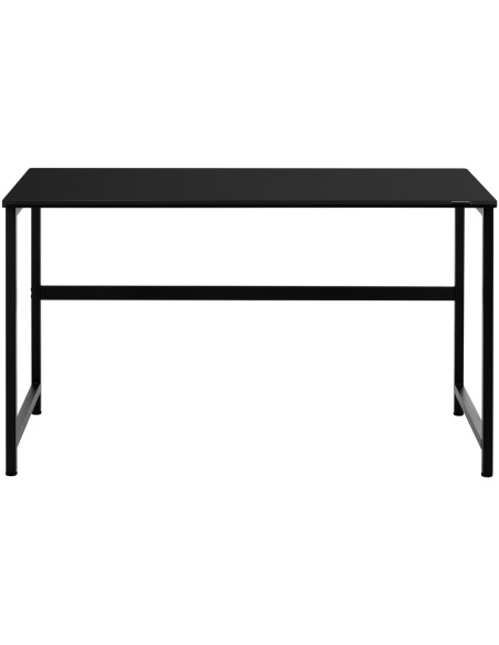 Pramoninis kompiuterio stalas ant metalinio rėmo 120 x 60 cm juodas Pramoninis kompiuterio stalas ant metalinio rėmo 120 x 60 cm juodas