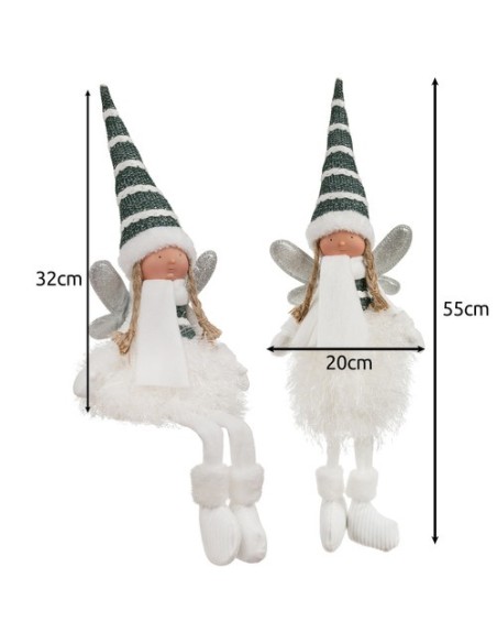 Fėja – kalėdinės figūrėlės sėdėjimas Ruhhy 22339