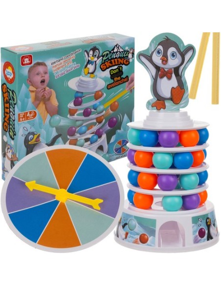 Arkadinis žaidimas „Pingvinas ant bokšto“ Kruzzel 24718