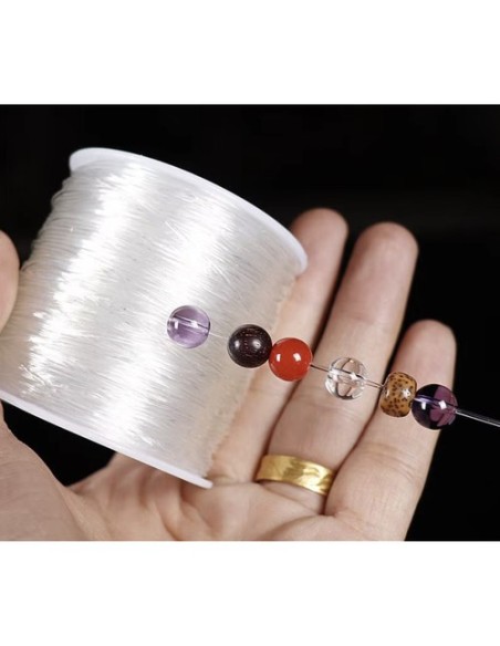 Elastinė juosta apyrankėms gaminti - 40m Kruzzel 24753