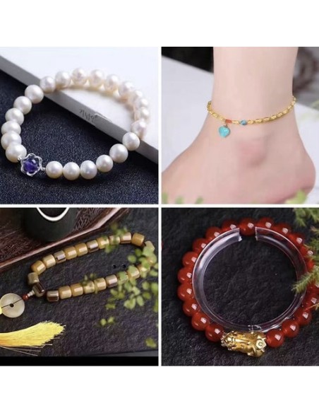 Elastinė juosta apyrankėms gaminti - 40m Kruzzel 24753