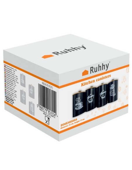 Virtuvės indai - 4 vnt. Ruhhy 24578