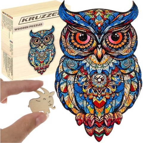 Medinė dėlionė - Kruzzel dėlionė 24551