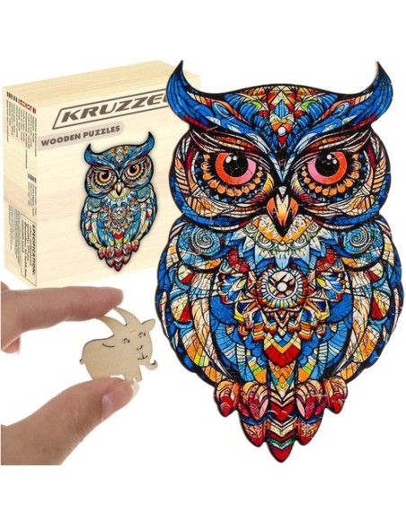 Medinė dėlionė - Kruzzel dėlionė 24551