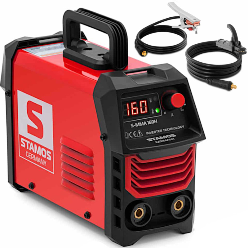 MMA IGBT suvirintojas su Hot Start Arc Force Anti-Stick LED 160A