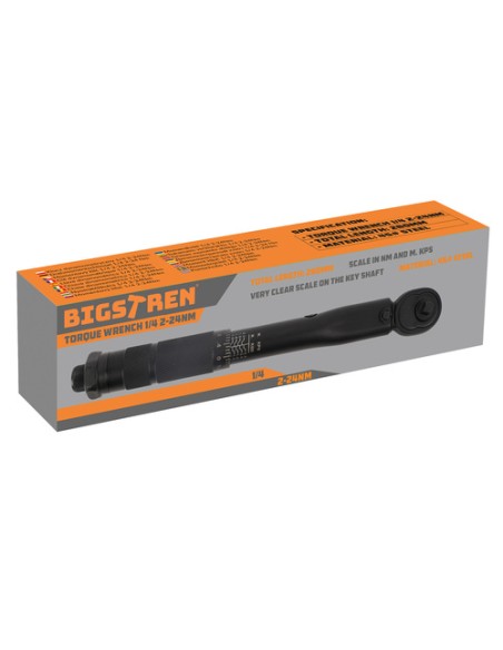 Sukimo momento raktas 1/ 4 2-24 Nm Bigstring 24591