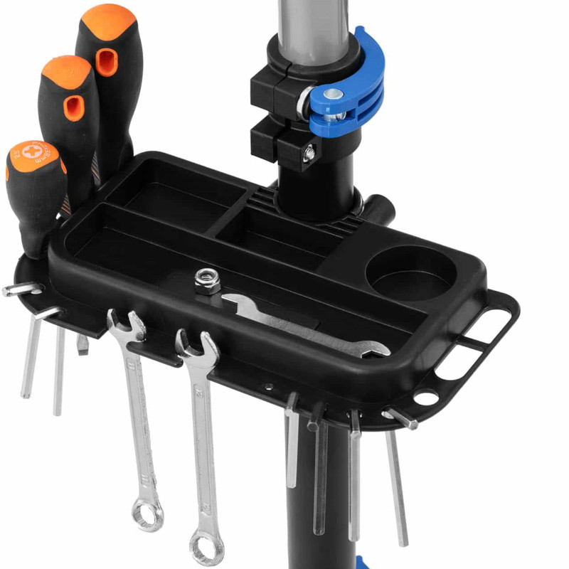 Sulankstomas serviso stovas dviračių remontui 1080-1900mm iki 25kg