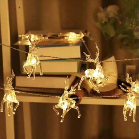 Kalėdinės lemputės – šiaurės elniai Ruhhy 24955