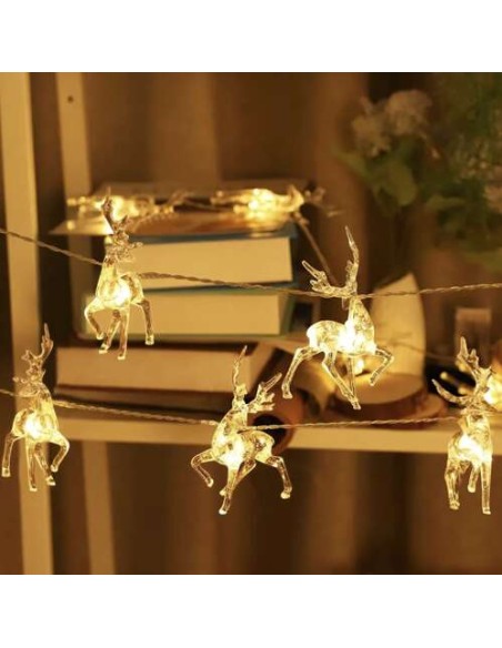 Kalėdinės lemputės – šiaurės elniai Ruhhy 24955