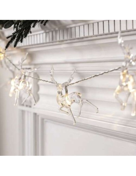 Kalėdinės lemputės – šiaurės elniai Ruhhy 24955