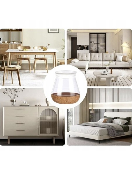 Kėdžių kojų užvalkalai - rinkinys iš 4 Ruhhy