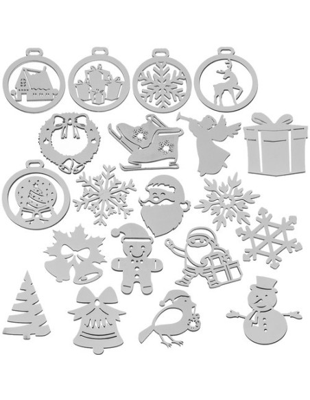 Mediniai baubliai - 20 vnt. Ruhhy