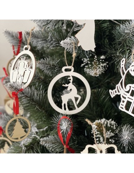 Mediniai baubliai - 20 vnt. Ruhhy