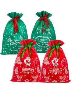 Kalėdiniai maišeliai - rinkinyje 4 vnt. Ruhhy 24961