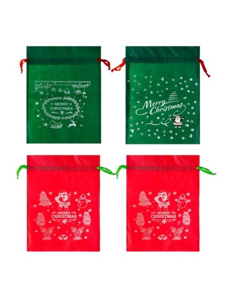 Kalėdiniai maišeliai - rinkinyje 4 vnt. Ruhhy 24961