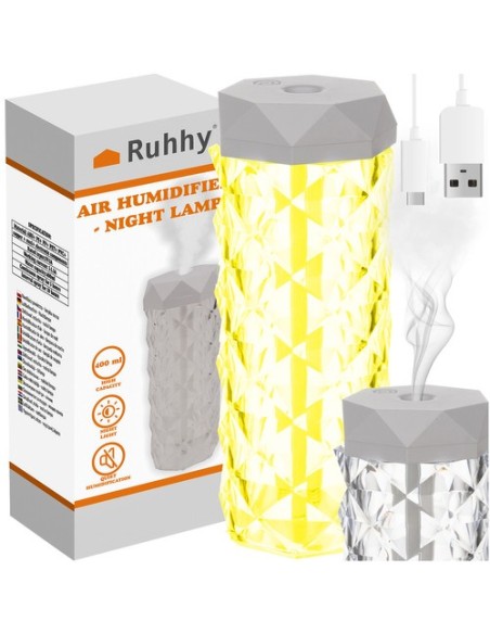 Oro drėkintuvas - naktinė lempa Ruhhy 24625