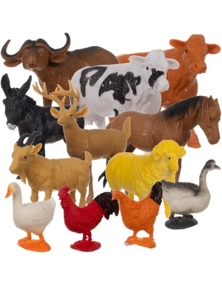 Ūkio gyvūnai - Kruzzel figūrėlių rinkinys