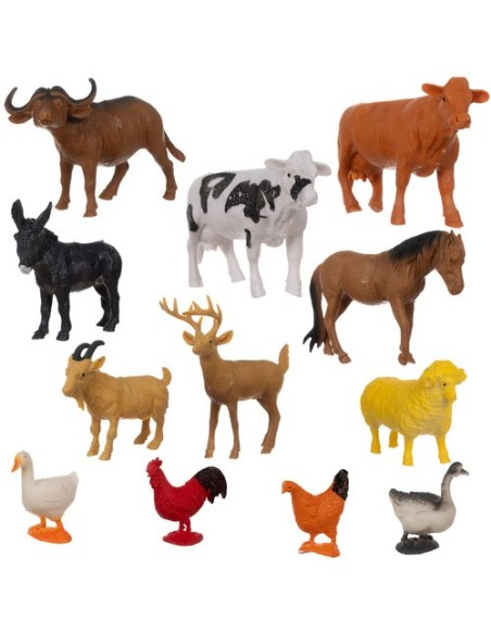 Ūkio gyvūnai - Kruzzel figūrėlių rinkinys