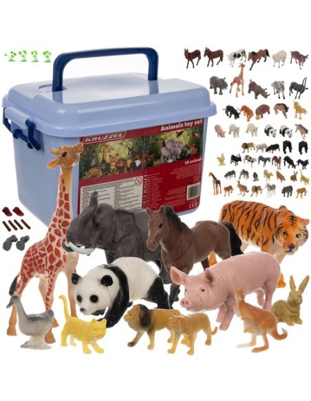 Gyvūnai - Kruzzel 24816 figūrėlių rinkinys