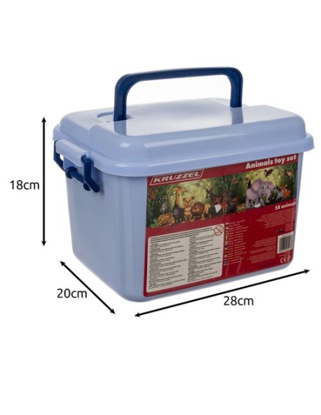 Gyvūnai - Kruzzel 24816 figūrėlių rinkinys