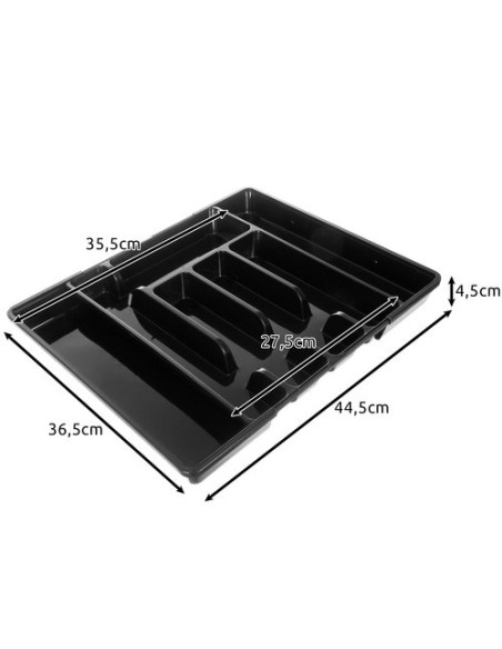 Plastikinis įdėklas/ tvarkyklė Ruhhy 24748 stalčiui