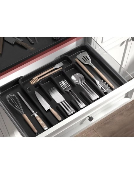 Plastikinis įdėklas/ tvarkyklė Ruhhy 24748 stalčiui