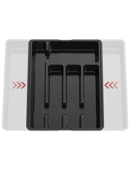 Plastikinis įdėklas/ tvarkyklė Ruhhy 24748 stalčiui