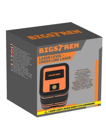 Lazerinis nivelyras - Bigstren 24293 kryžminis lazeris