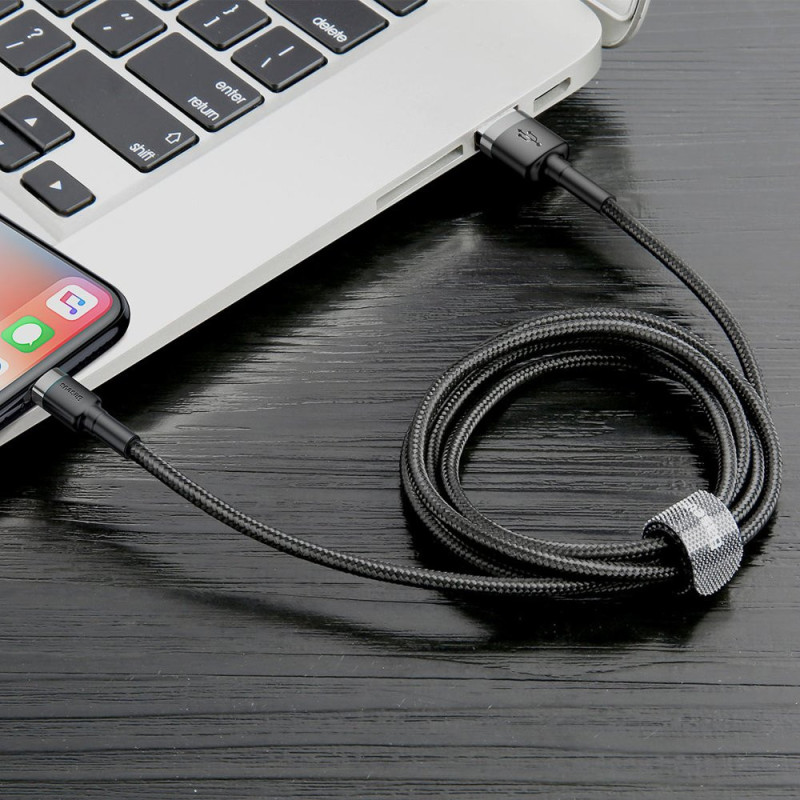 Patvarus lankstus kabelis USB laidas iPhone...