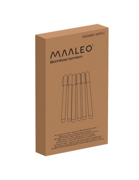 Trafaretinis rašiklis - rinkinys iš 6vnt Maaleo 24861