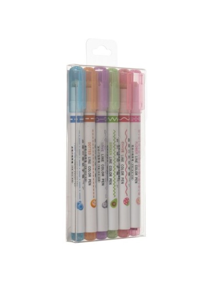 Trafaretinis rašiklis - rinkinys iš 6vnt Maaleo 24861