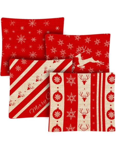 Dekoratyvinis pagalvės užvalkalas 45x45cm - rinkinys iš 4 Ruhhy